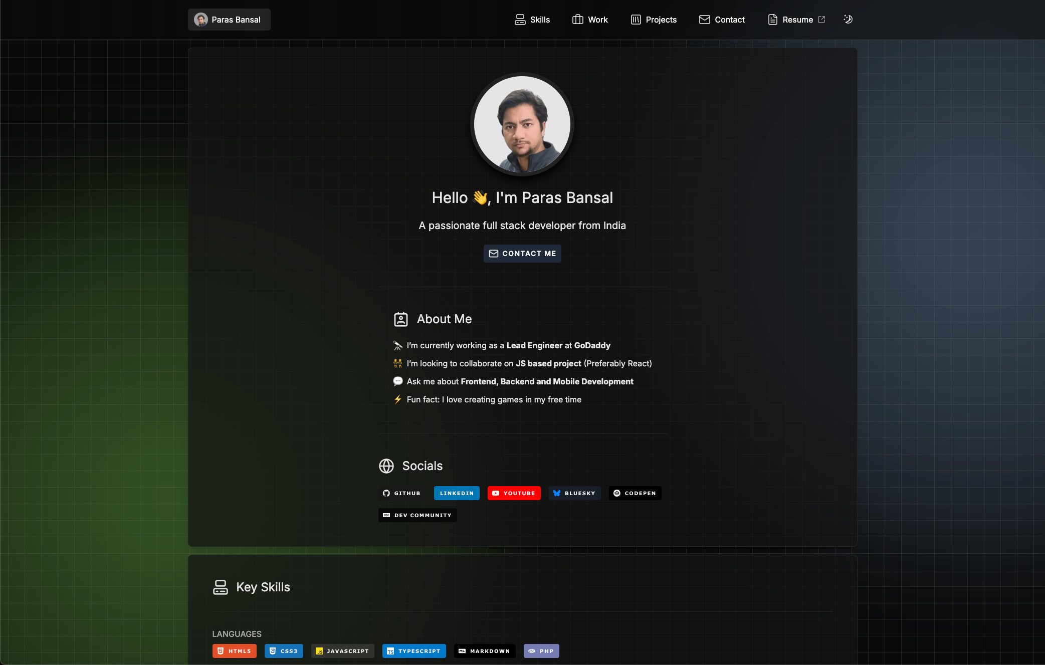 Online Portfolio